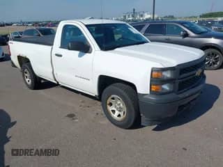 2014 Chevrolet Silverado 1500 Work Truck with VIN 1GCNKPEH6EZ287368, listed as a IAAI auction lot 42672464 with 255,706 mi miles and . Bid and sale history available at DreamBid. Image 1.