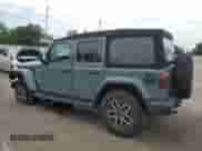 2024 Jeep Wrangler Sahara с VIN 1C4PJXEN7RW126407, выставлен на аукционе Copart как лот 67808545 с пробегом 14 854 миль миль и Списание • Salvage title. История ставок и продаж доступна на DreamBid. Изображение 2.