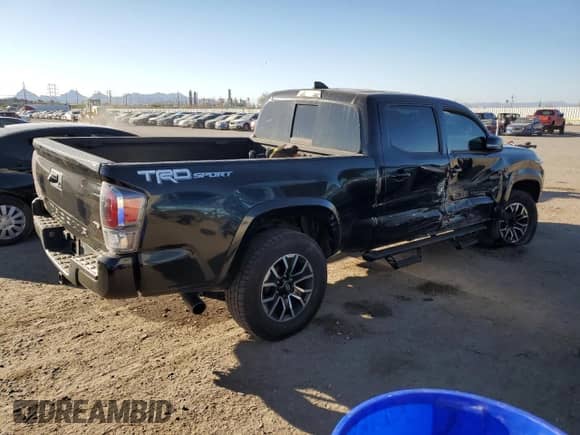 2020 Toyota Tacoma SR5 с VIN 3TMBZ5DN9LM027054, выставлен на аукционе Copart как лот 46628225 с пробегом 89 500 миль миль и Списание • Salvage title. История ставок и продаж доступна на DreamBid. Изображение 3.