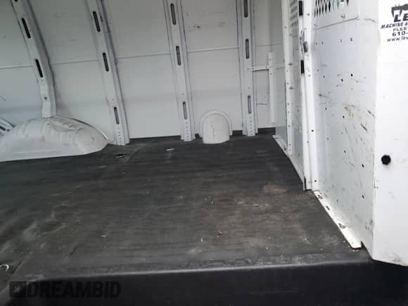 2021 Chevrolet Express Cargo with VIN 1GCWGAF78M1145898, listed as a Copart auction lot 59593475 with 138,513 mi miles and Salvage title. Bid and sale history available at DreamBid. Image 11.