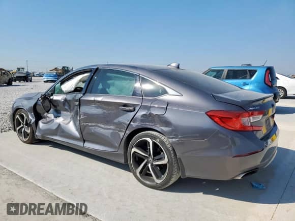 2020 Honda Accord Sport с VIN 1HGCV1F30LA157243, выставлен на аукционе Copart как лот 81959315 с пробегом 82 661 миль миль и Списание • Salvage title. История ставок и продаж доступна на DreamBid. Изображение 2.