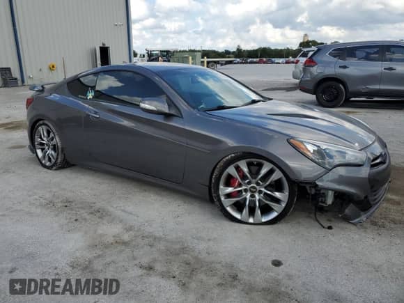 2013 Hyundai Genesis Coupe Track z VIN KMHHU6KJ0DU099347, wystawiony jako Copart lot #72997064 z przebiegiem 63 769 mil mil oraz Szkoda całkowita • Salvage title. Historia ofert i sprzedaży dostępna na DreamBid. Obrazek 4.