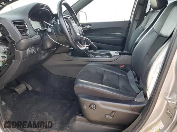 2021 Dodge Durango GT Plus with VIN 1C4RDJDG6MC695114, listed as a Copart auction lot 64049075 with 52,996 mi miles and Salvage title. Bid and sale history available at DreamBid. Image 7.