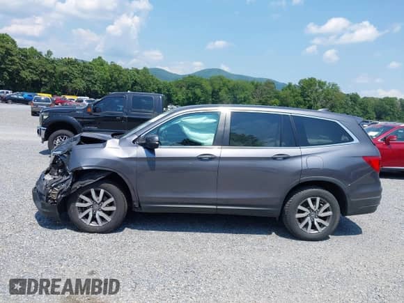 2021 Honda Pilot EX z VIN 5FNYF6H34MB050538, wystawiony jako IAAI lot #42653556 z przebiegiem 61 599 mil mil oraz . Historia ofert i sprzedaży dostępna na DreamBid. Obrazek 15.