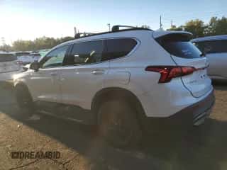 2022 Hyundai Santa Fe XRT with VIN 5NMS64AJ9NH459704, listed as a Copart auction lot 81270535 with 50,528 mi miles and Salvage title. Bid and sale history available at DreamBid. Image 2.