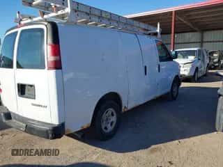 2005 Chevrolet Express Cargo with VIN 1GCFG15X551208054, listed as a IAAI auction lot 43305665 with 204,379 mi miles and . Bid and sale history available at DreamBid. Image 4.