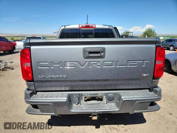 2021 Chevrolet Colorado 4WD LT with VIN 1GCGTCEN1M1139873, listed as a Copart auction lot 68612885 with 133,870 mi miles and Salvage title. Bid and sale history available at DreamBid. Image 6.