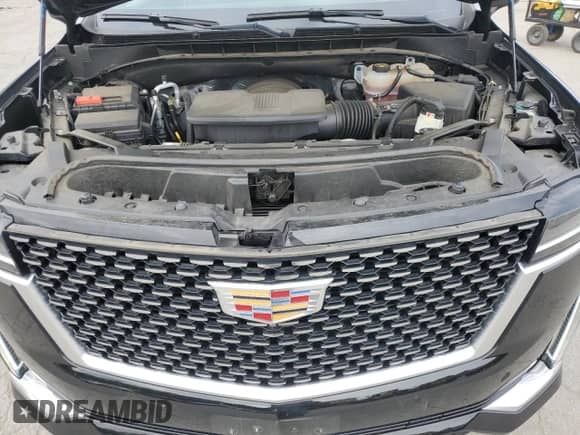 2023 Cadillac Escalade 4WD Premium Luxury with VIN 1GYS4BKLXPR450092, listed as a Copart auction lot 71831265 with 35,555 mi miles and Salvage title. Bid and sale history available at DreamBid. Image 12.