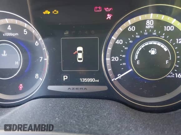 2015 Hyundai Azera с VIN KMHFG4JGXFA439603, выставлен на аукционе IAAI как лот 42157274 с пробегом 135 990 миль миль и . История ставок и продаж доступна на DreamBid. Изображение 7.