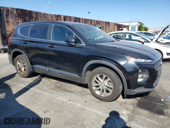 2019 Hyundai Santa Fe SE z VIN 5NMS2CAD8KH098753, wystawiony jako Copart lot #81219125 z przebiegiem 168 568 mil mil oraz Szkoda całkowita • Salvage title. Historia ofert i sprzedaży dostępna na DreamBid. Obrazek 4.