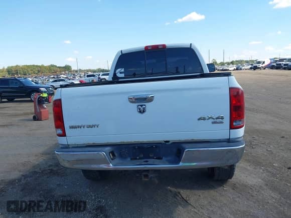 2005 Dodge 2500 SLT with VIN 3D7KS28C85G721205, listed as a IAAI auction lot 43314911 with 191,942 mi miles and . Bid and sale history available at DreamBid. Image 16.