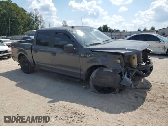 2020 Ford F-150 XL with VIN 1FTEW1CPXLFB50900, listed as a Copart auction lot 81082265 with Not provided miles and Non repairable. Bid and sale history available at DreamBid. Image 4.