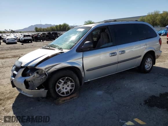 2002 Dodge Caravan Sport with VIN 2B4GP44322R615239, listed as a Copart auction lot 66906285 with 253,596 mi miles and Salvage title. Bid and sale history available at DreamBid. Image 1.