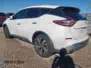 2015 Nissan Murano Platinum with VIN 5N1AZ2MG7FN265552, listed as a IAAI auction lot 41828490 with 211,465 mi miles and . Bid and sale history available at DreamBid. Image 3.