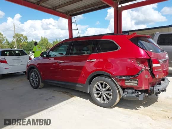 2017 Hyundai Santa Fe SE z VIN KM8SM4HF8HU212190, wystawiony jako IAAI lot #43356896 z przebiegiem 159 648 mil mil oraz . Historia ofert i sprzedaży dostępna na DreamBid. Obrazek 15.