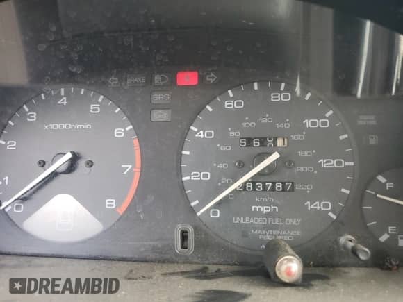 1997 Honda Accord LX с VIN 1HGCD5539VA149138, выставлен на аукционе Copart как лот 50788285 с пробегом 283 787 миль миль и Списание • Salvage title. История ставок и продаж доступна на DreamBid. Изображение 9.