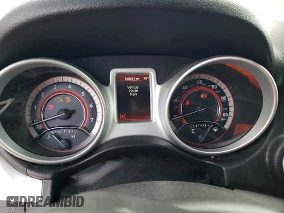 2017 Dodge Journey SXT with VIN 3C4PDCBG1HT515599, listed as a Copart auction lot 81980675 with 169,857 mi miles and Clean title. Bid and sale history available at DreamBid. Image 9.