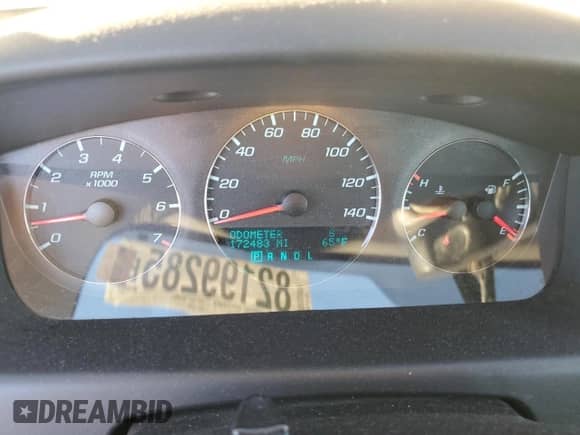2013 Chevrolet Impala LT с VIN 2G1WG5E36D1121463, выставлен на аукционе Copart как лот 82199285 с пробегом 172 483 миль миль и Списание • Salvage title. История ставок и продаж доступна на DreamBid. Изображение 9.