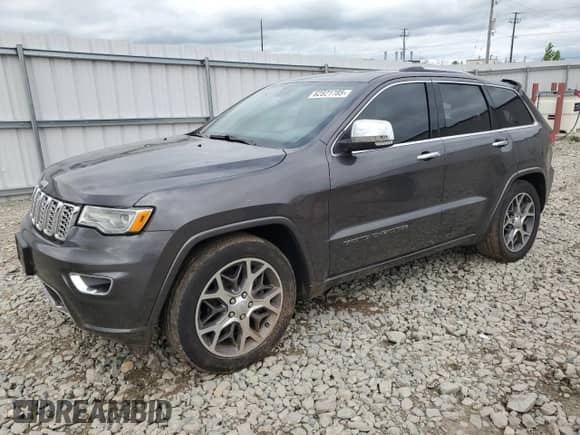 2020 Jeep Grand Cherokee High Altitude z VIN 1C4RJFCG7LC401905, wystawiony jako Copart lot #62821785 z przebiegiem 94 338 mil mil oraz Szkoda całkowita • Salvage title. Historia ofert i sprzedaży dostępna na DreamBid. Obrazek 1.