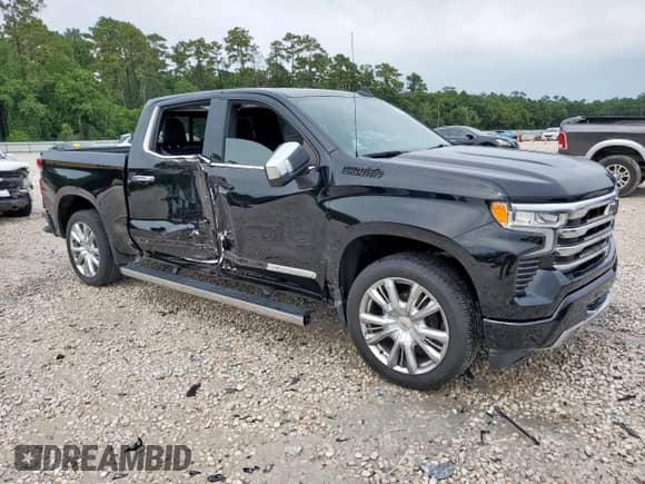 2023 Chevrolet Silverado 1500 with VIN 2GCPAFED0P1123547, listed as a Copart auction lot 60519975 with 57,234 mi miles and Salvage title. Bid and sale history available at DreamBid. Image 4.