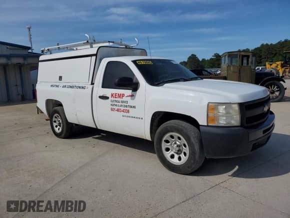 2009 Chevrolet Silverado 1500 Work Truck with VIN 1GCEC14C39Z192904, listed as a Copart auction lot 55964615 with 262,603 mi miles and Clean title. Bid and sale history available at DreamBid. Image 4.