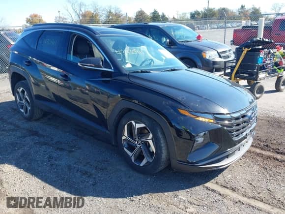 2023 Hyundai Tucson Limited z VIN 5NMJE3AE9PH190313, wystawiony jako IAAI lot #43430911 z przebiegiem 26 338 mil mil oraz . Historia ofert i sprzedaży dostępna na DreamBid. Obrazek 1.