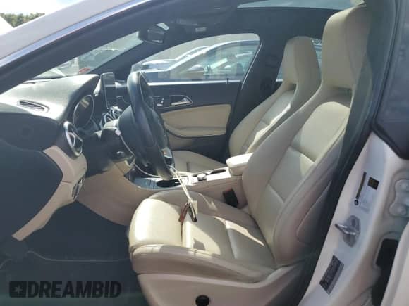 2017 Mercedes-Benz CLA 250 with VIN WDDSJ4GB0HN424299, listed as a Copart auction lot 64663125 with 80,266 mi miles and Salvage title. Bid and sale history available at DreamBid. Image 7.