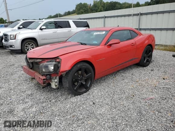 2012 Chevrolet Camaro 2LS with VIN 2G1FA1E38C9205164, listed as a Copart auction lot 81579085 with 246,300 mi miles and Salvage title. Bid and sale history available at DreamBid. Image 1.
