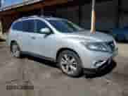 2014 Nissan Pathfinder SL with VIN 5N1AR2MM5EC643335, listed as a Copart auction lot 80341695 with 164,378 mi miles and Salvage title. Bid and sale history available at DreamBid. Image 4.