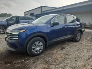 2025 Nissan Kicks S with VIN 3N8AP6BB0SL332015, listed as a Copart auction lot 71248655 with 6,365 mi miles and Salvage title. Bid and sale history available at DreamBid. Image 1.