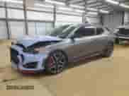 2022 Hyundai Veloster z VIN KMHT36AH1NU012200, wystawiony jako Copart lot #65205535 z przebiegiem 39 074 mil mil oraz Szkoda całkowita • Salvage title. Historia ofert i sprzedaży dostępna na DreamBid. Obrazek 1.