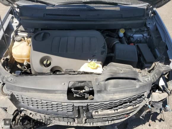 2018 Dodge Journey Crossroad with VIN 3C4PDCGGXJT379343, listed as a Copart auction lot 66333885 with 172,486 mi miles and Salvage title. Bid and sale history available at DreamBid. Image 12.