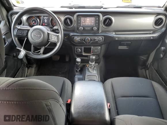 2021 Jeep Wrangler Unlimited Willys Sport with VIN 1C4HJXDG9MW788084, listed as a Copart auction lot 81259435 with 47,756 mi miles and Salvage title. Bid and sale history available at DreamBid. Image 8.