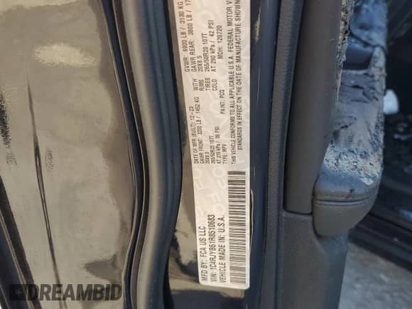 2024 Jeep Grand Cherokee with VIN 1C4RJYB61R8510683, listed as a Copart auction lot 84725144 with Not provided miles and Non repairable. Bid and sale history available at DreamBid. Image 13.