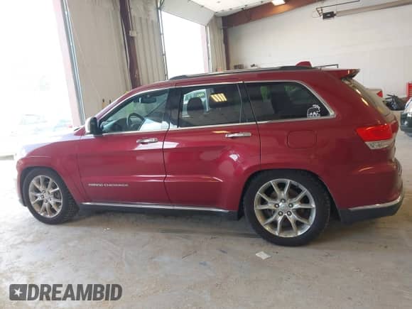 2014 Jeep Grand Cherokee Summit with VIN 1C4RJFJM6EC418853, listed as a IAAI auction lot 42787628 with 80,435 mi miles and . Bid and sale history available at DreamBid. Image 14.