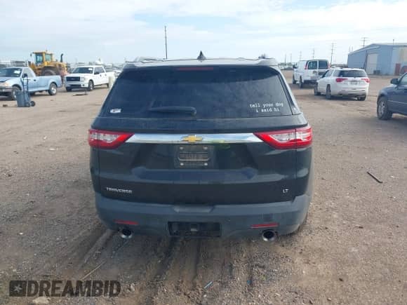 2018 Chevrolet Traverse LT Cloth with VIN 1GNERGKW1JJ121712, listed as a IAAI auction lot 42617012 with 97,299 mi miles and . Bid and sale history available at DreamBid. Image 16.