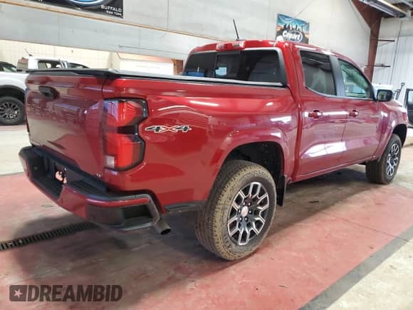 2023 Chevrolet Colorado 4WD LT with VIN 1GCPTCEK4P1232574, listed as a Copart auction lot 80530253 with 3,897 mi miles and . Bid and sale history available at DreamBid. Image 3.