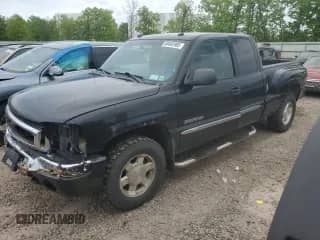 2004 GMC Sierra 1500 SLT with VIN 1GTEK19T04Z278658, listed as a Copart auction lot 58492965 with 78,264 mi miles and Non repairable. Bid and sale history available at DreamBid. Image 1.