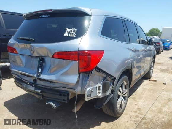 2017 Honda Pilot EX-L z VIN 5FNYF5H5XHB028724, wystawiony jako IAAI lot #42805271 z przebiegiem 144 135 mil mil oraz . Historia ofert i sprzedaży dostępna na DreamBid. Obrazek 4.