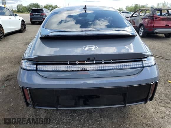 2025 Hyundai Ioniq 6 SEL с VIN KMHM34AC6SA083709, выставлен на аукционе Copart как лот 71808325 с пробегом Не указан миль и На запчасти • Non repairable. История ставок и продаж доступна на DreamBid. Изображение 6.