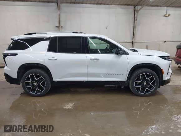 2025 Chevrolet Traverse AWD High Country с VIN 1GNEVKRS0SJ117217, выставлен на аукционе IAAI как лот 42484351 с пробегом 10 896 миль миль и . История ставок и продаж доступна на DreamBid. Изображение 13.