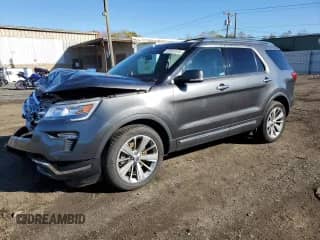 2018 Ford Explorer Limited z VIN 1FM5K8F83JGB14669, wystawiony jako Copart lot #82631515 z przebiegiem 79 251 mil mil oraz Szkoda całkowita • Salvage title. Historia ofert i sprzedaży dostępna na DreamBid. Obrazek 1.