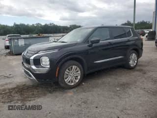 2022 Mitsubishi Outlander ES with VIN JA4J3TA80NZ040710, listed as a Copart auction lot 84299875 with 24,332 mi miles and Non repairable. Bid and sale history available at DreamBid. Image 1.