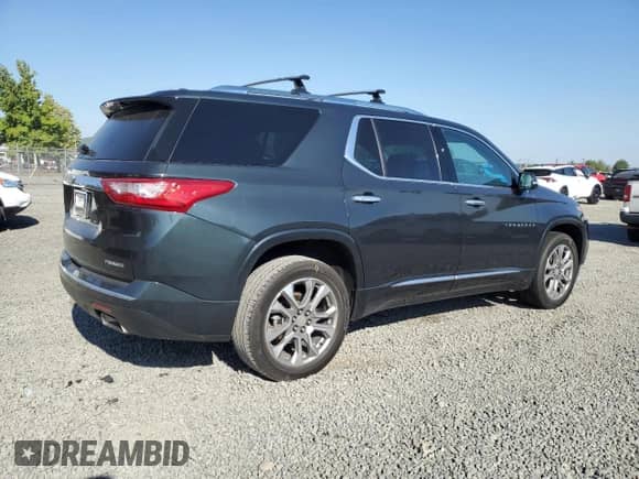 2020 Chevrolet Traverse Premier with VIN 1GNEVKKW4LJ169609, listed as a Copart auction lot 69606365 with 88,864 mi miles and Salvage title. Bid and sale history available at DreamBid. Image 3.