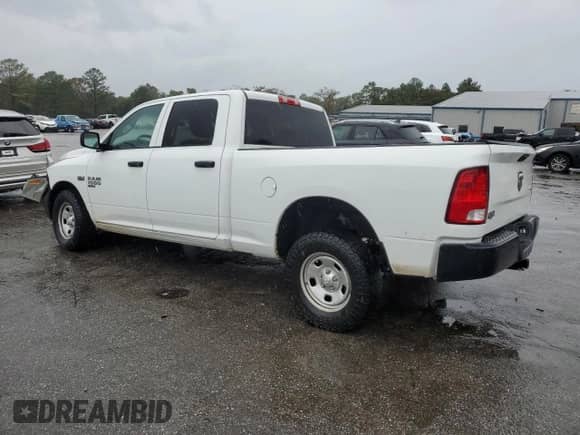 2019 Ram 1500 Tradesman with VIN 1C6RR7STXKS537406, listed as a Copart auction lot 83691314 with 129,822 mi miles and Salvage title. Bid and sale history available at DreamBid. Image 2.