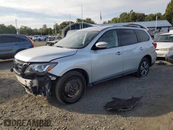 2020 Nissan Pathfinder SV with VIN 5N1DR2BM8LC607779, listed as a Copart auction lot 81617665 with 103,113 mi miles and Clean title. Bid and sale history available at DreamBid. Image 1.