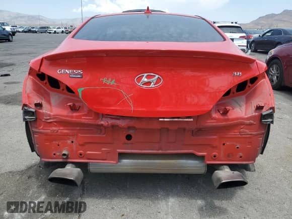 2015 Hyundai Genesis Coupe 3.8L Base с VIN KMHHT6KJ0FU128982, выставлен на аукционе Copart как лот 65364595 с пробегом 105 403 миль миль и Списание • Salvage title. История ставок и продаж доступна на DreamBid. Изображение 6.