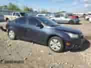 2014 Chevrolet Cruze LS with VIN 1G1PA5SH0E7405696, listed as a Copart auction lot 71770895 with 118,742 mi miles and Salvage title. Bid and sale history available at DreamBid. Image 4.