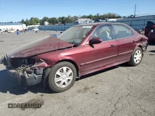 2002 Hyundai Sonata z VIN KMHWF25S62A709085, wystawiony jako Copart lot #84581325 z przebiegiem 108 294 mil mil oraz Szkoda całkowita • Salvage title. Historia ofert i sprzedaży dostępna na DreamBid. Obrazek 1.