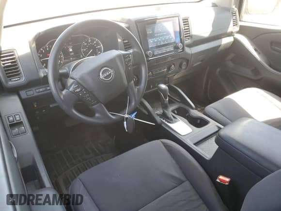 2022 Nissan Frontier SV with VIN 1N6ED1CM4NN633526, listed as a Copart auction lot 63091555 with 45,956 mi miles and Salvage title. Bid and sale history available at DreamBid. Image 8.